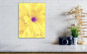 Yellow Flower #67 Canvas Wall Art