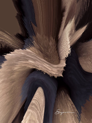 a close up of a flower with a blurry background
